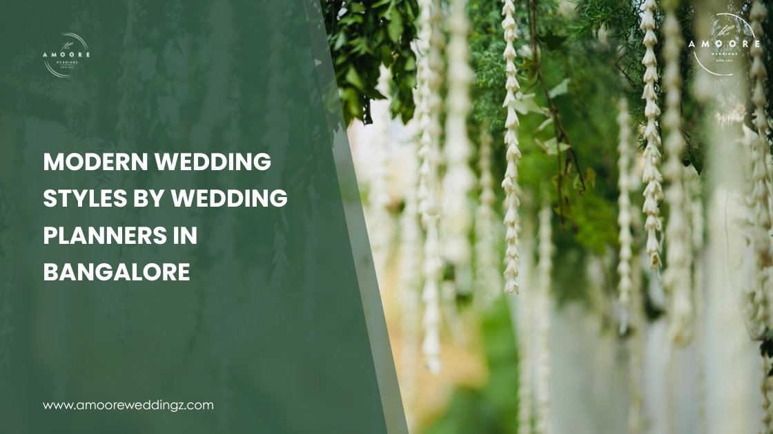 Eco-friendly wedding stage decor with greenery, candles, and sustainable elements by wedding planner in Karnataka